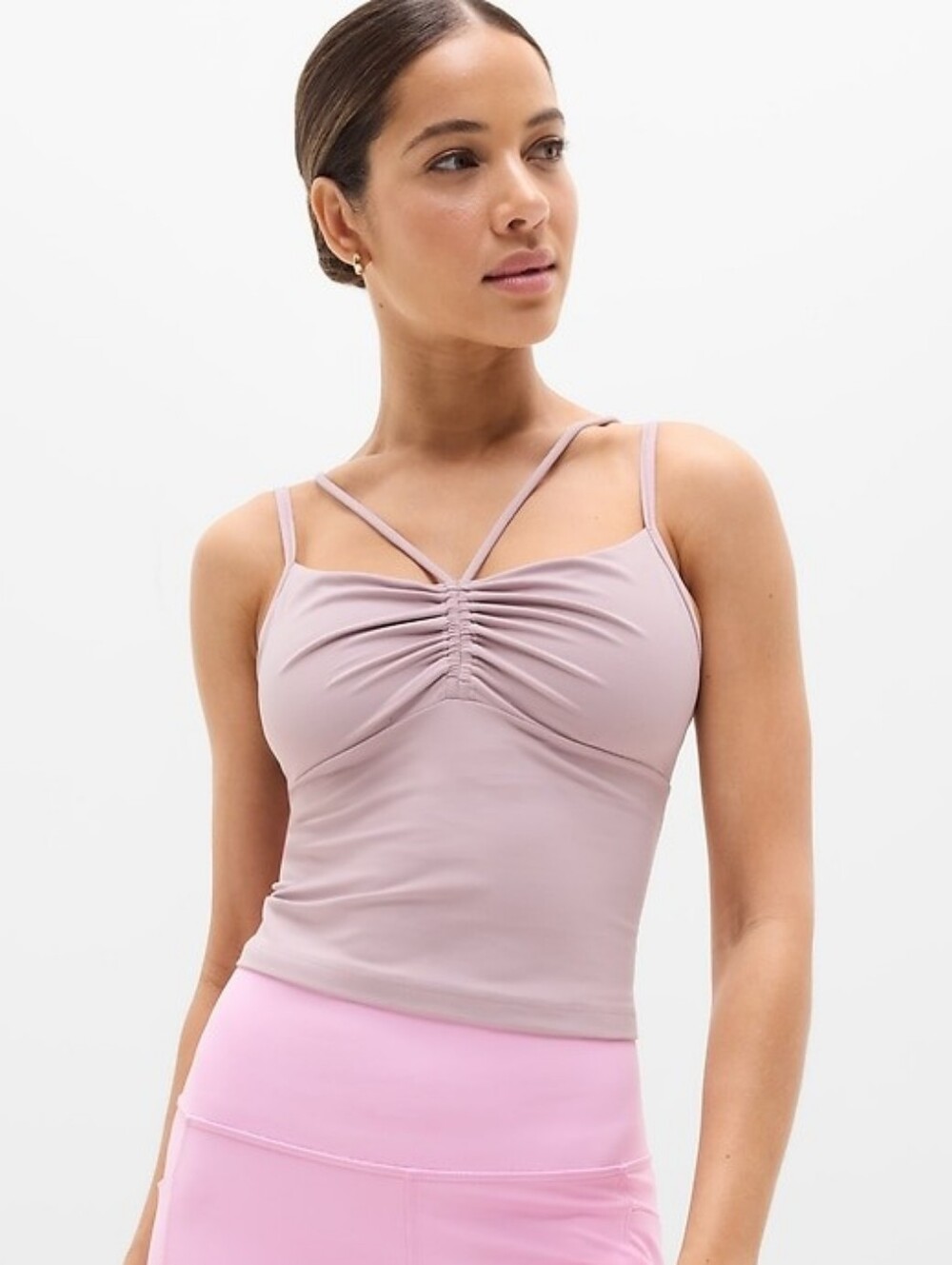ATHLETA | Cinch Cami Crop Bra Buttery-soft compression for low-impact support
